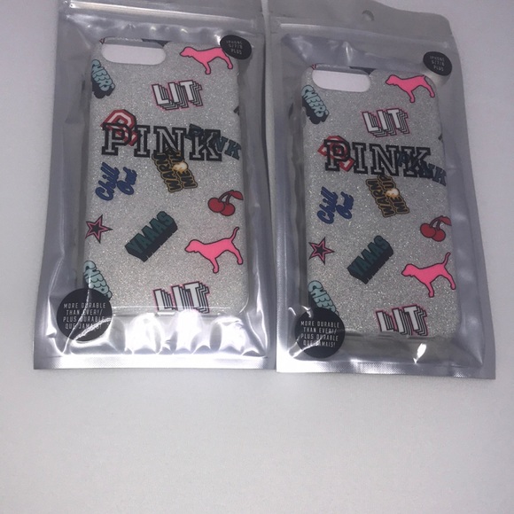 Pink VS case for iPhone 6/7/8 plus - Picture 3 of 6